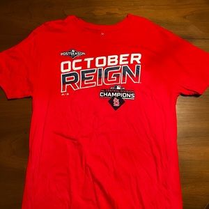 St. Louis Cardinals 2019 NL Central Division Champions, Stamp tag Majestic Brand